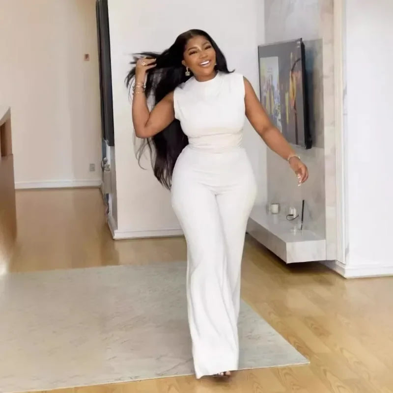 Power Play Wide-Leg Jumpsuit