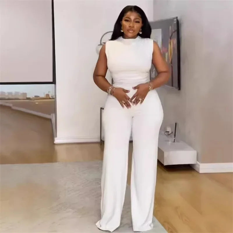 Power Play Wide-Leg Jumpsuit