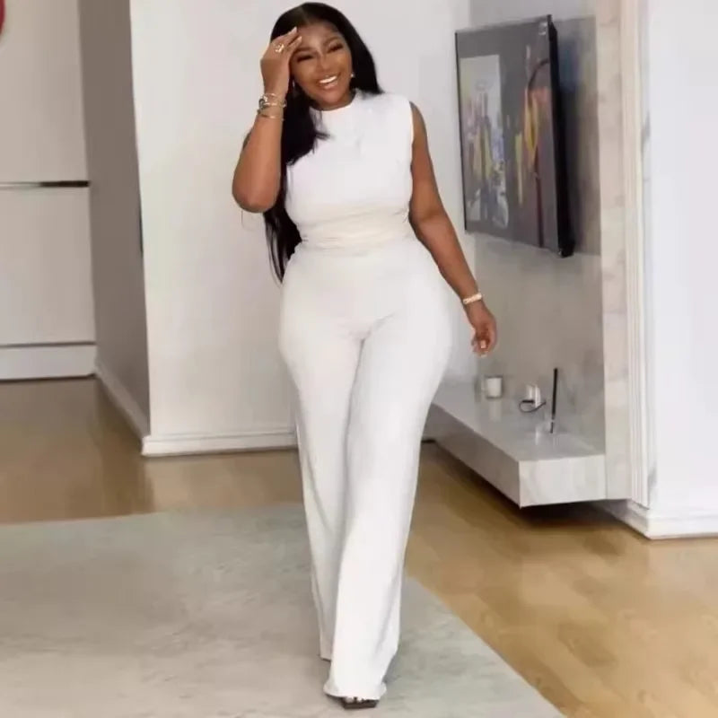 Power Play Wide-Leg Jumpsuit