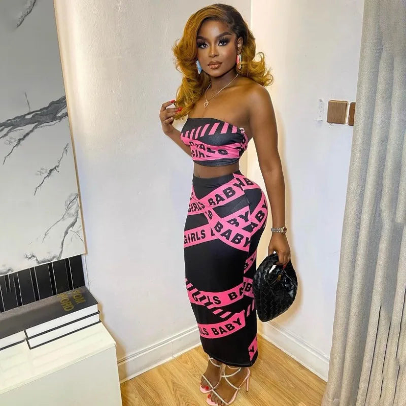 Baby Girl Statement Two-Piece Set
