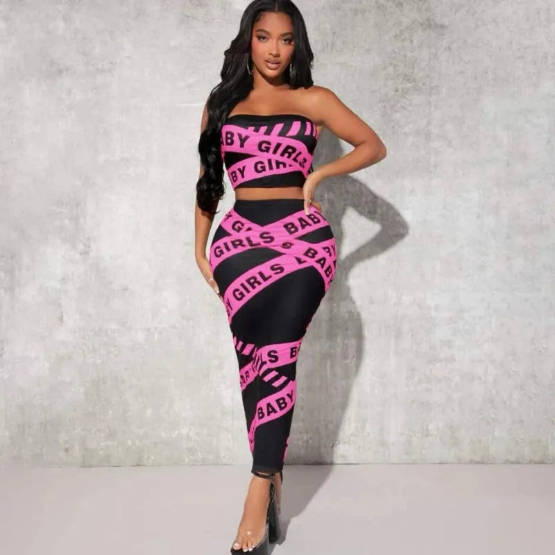 Baby Girl Statement Two-Piece Set