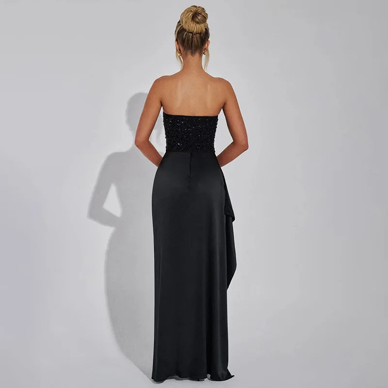 Lustrous Elegance Sequin Two-Piece Set
