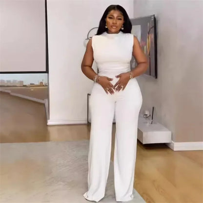 Power Play Wide-Leg Jumpsuit