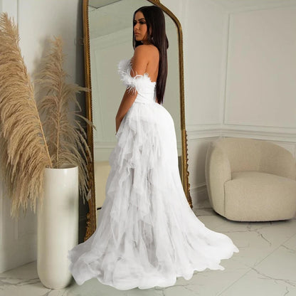 Scarlet Majesty Corset Gown