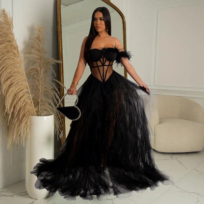 Scarlet Majesty Corset Gown
