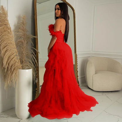 Scarlet Majesty Corset Gown