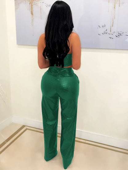 Luxe Dominance Faux Leather Set